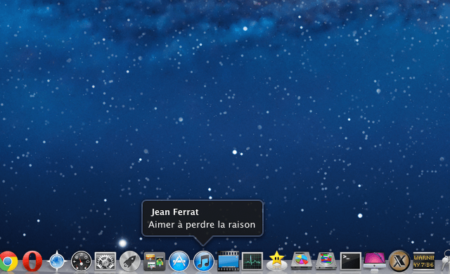 Shareannonce - Tutoriel Afficher titre d\'un morceau iTunes dans le DocK...