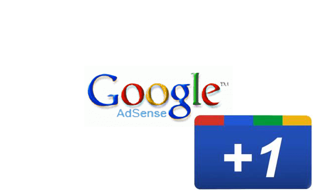 +1 inclus dans les annonces graphiques adsense