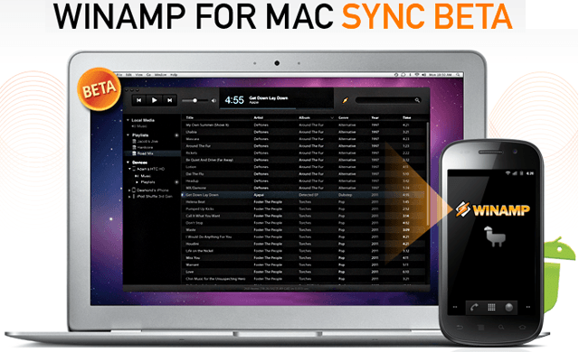 Winamp Comes to Mac, Bringing Easy Android Sync