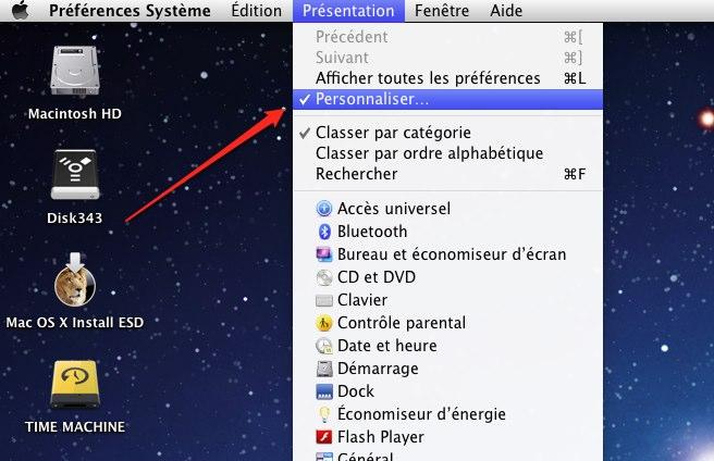 Personnaliser les Prfrences Mac OSX Lion