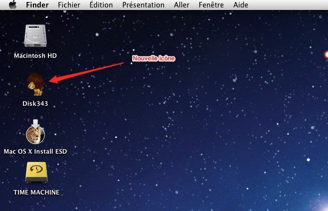 Changer icnes de vos disques Mac OS X Lion