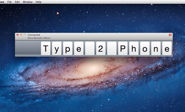 Use a Mac as a Bluetooth Keyboard for iPhone, iPad
