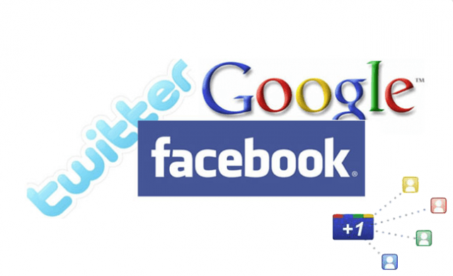 Ajouter boutons sociaux twitter facebook +1 In