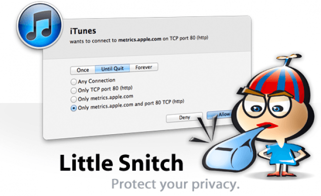 Little Snitch firewall pour Mac OS X