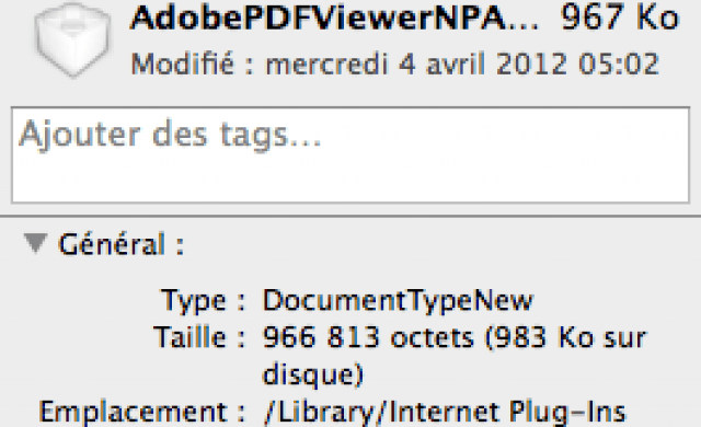 Lire PDF dans Safari