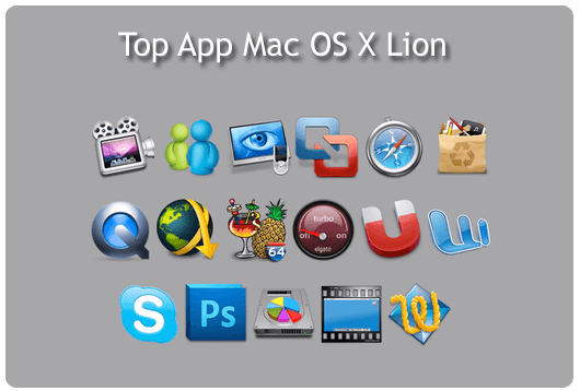 Mes logiciels indispensables sur Mac OS X lion
